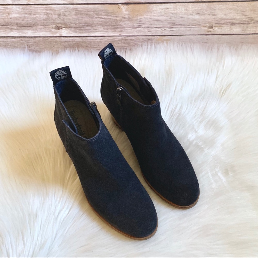 Timberland Dark Blue Eleonor Street Ankle Bootie - Picture 6 of 8